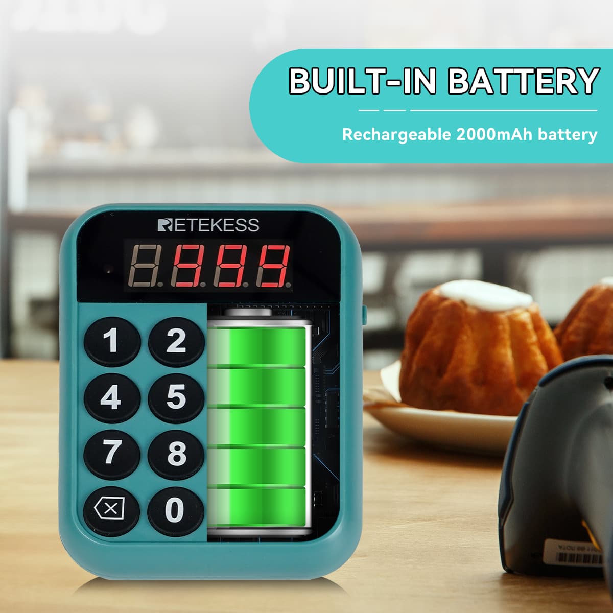 restaurant pager system td168r with built-in battery keypad restaurant pager system td168r with built-in battery keypad