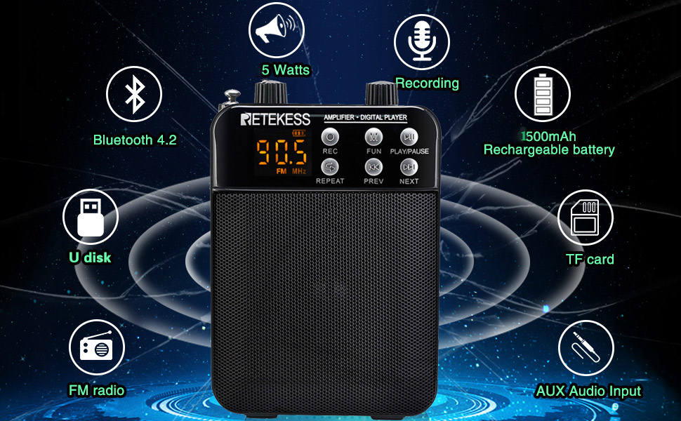 voice amplifier speaker functions voice amplifier speaker functions