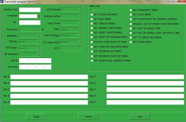 Guest pagogn system TD159 PC control for smart paging system TD159