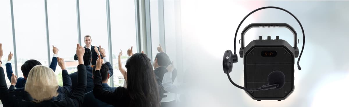 Retekess TC102 Portable PA System for Conference Retekess tc102 portable pa system for conference
