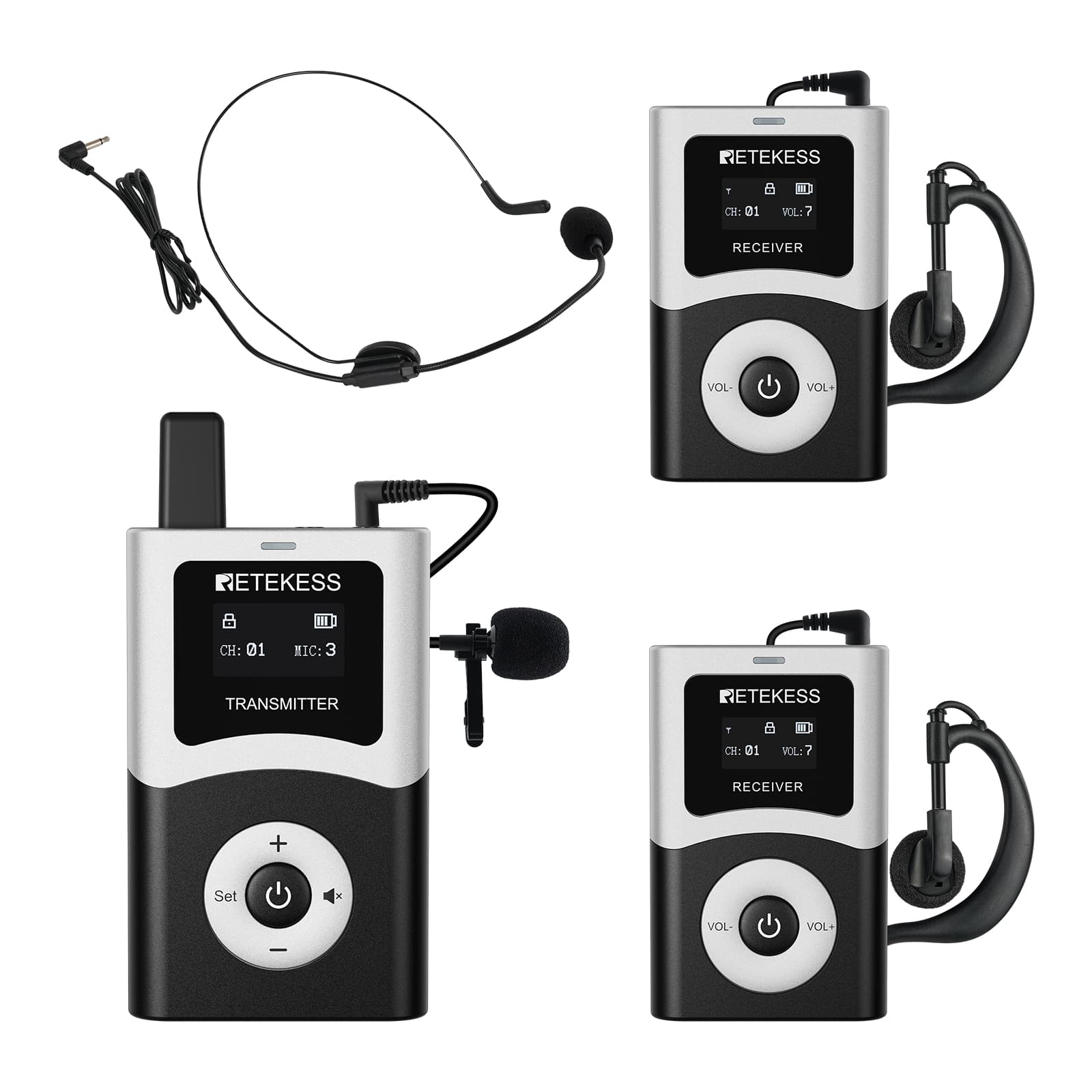 retekess-t130u-digital-uhf-tour-guide-system-with-transmitter-receiver