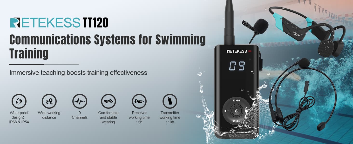 Swim Coach Communicator TT120 Swim Coach Communicator TT120